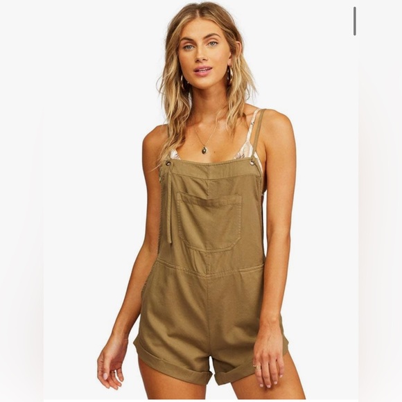 Billabong Women's Wild Pursuit Short Overall - Picture 1 of 5